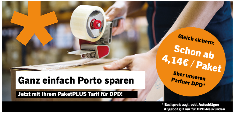 PaketPLUS-Tarif bei DPD